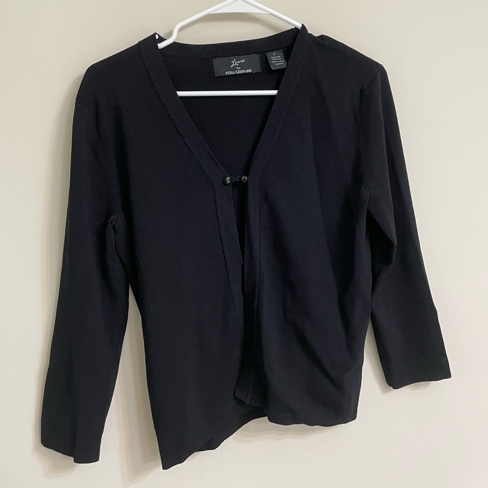 Classy black cardigan